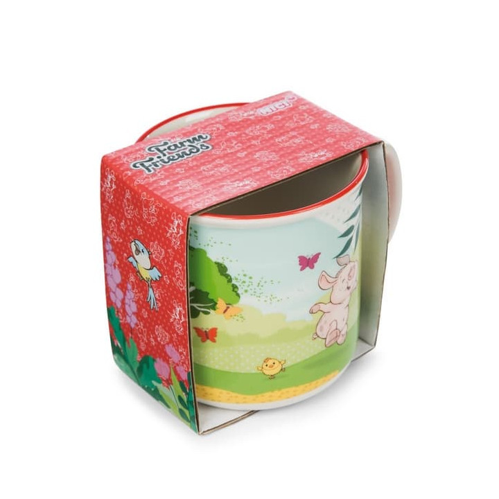 NICI hrníček Farm Friends porcelán, 240ml, dárkové balení