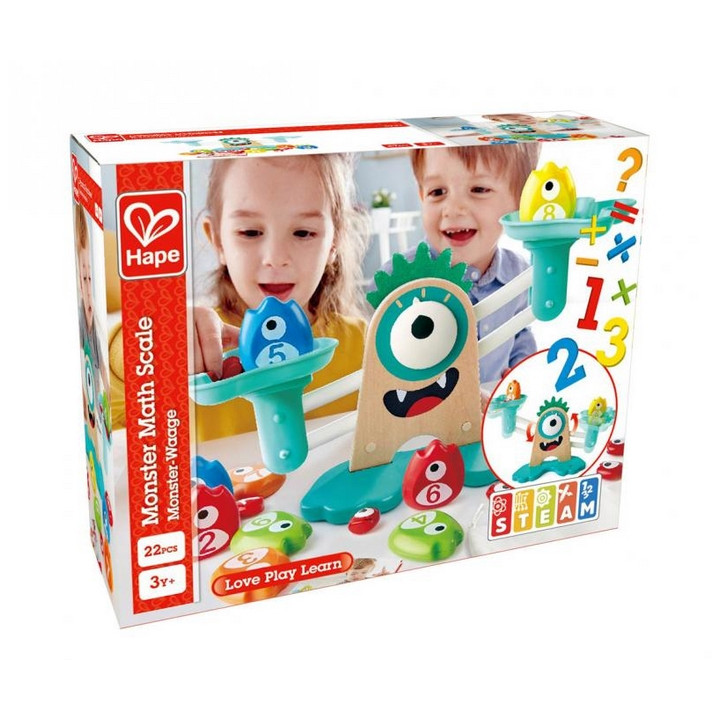 Hape Rodinná hra Váhy s příšerkou