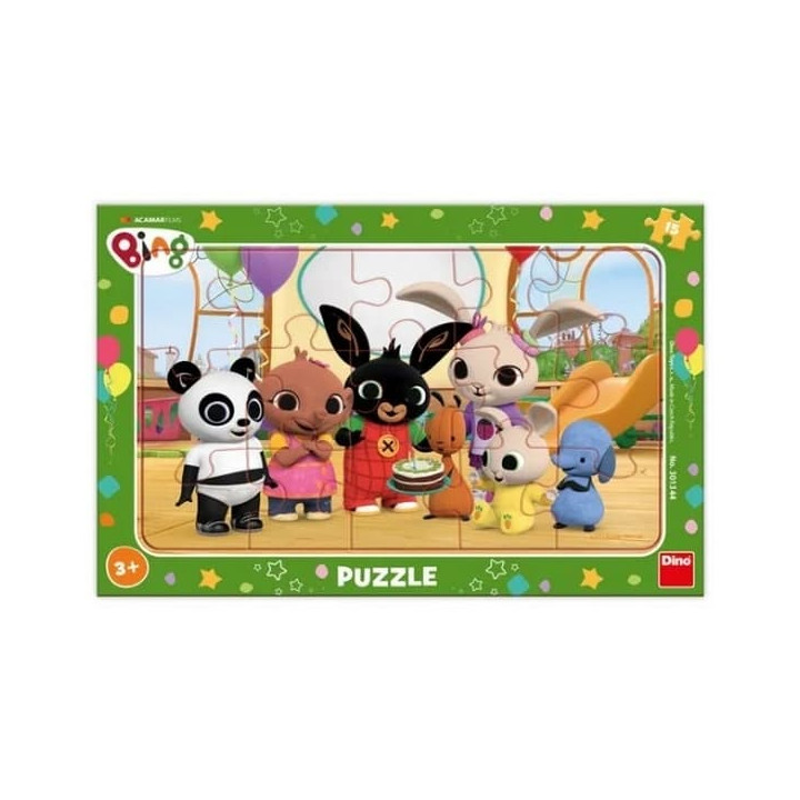 BING VE ŠKOLCE 15 deskové Puzzle