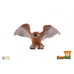 Výr velký zooted plast 11cm