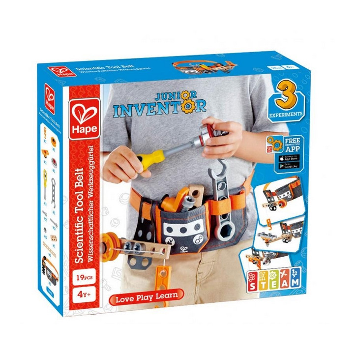 Hape Vědecká laboratoř - opasek na nářadí