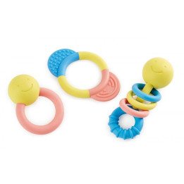 Hape ECO BABY - Sada chrastítek a kousátek