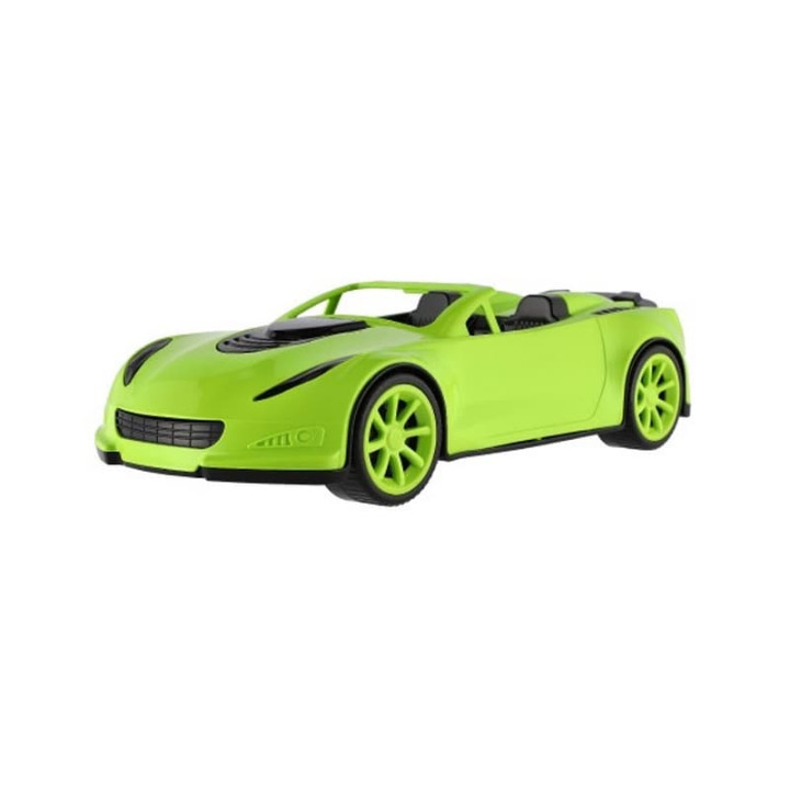 Auto sportovní plast na volný chod v síťce