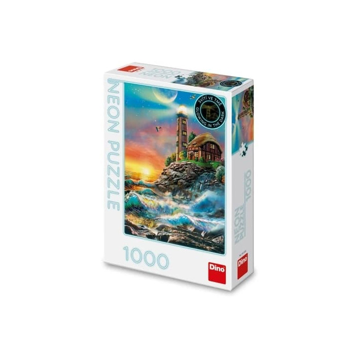 Dino MAJÁK 1000 neon Puzzle