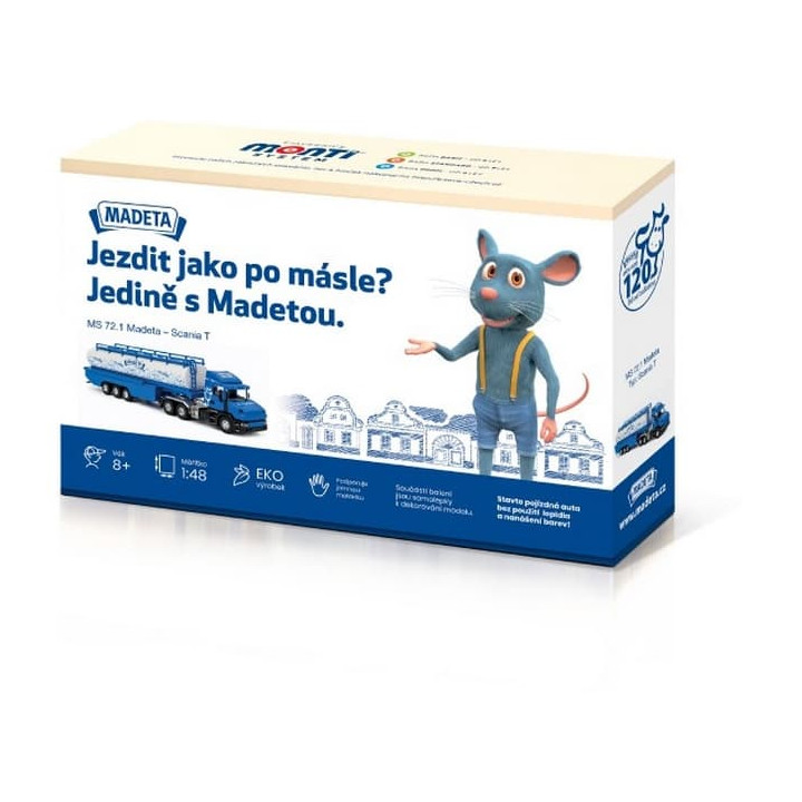 Stavebnice Monti System MS 72.1 Madeland Scania T 1:48