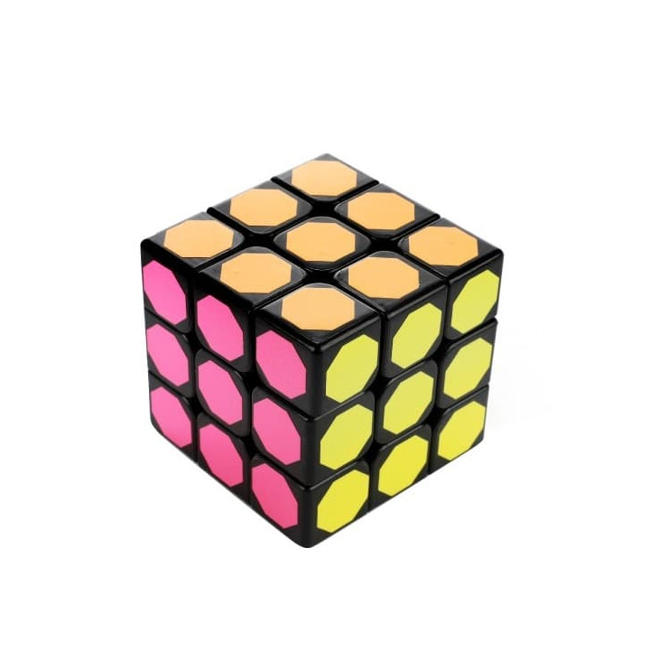 Hlavolam kostka plast 6x6cm v blistru