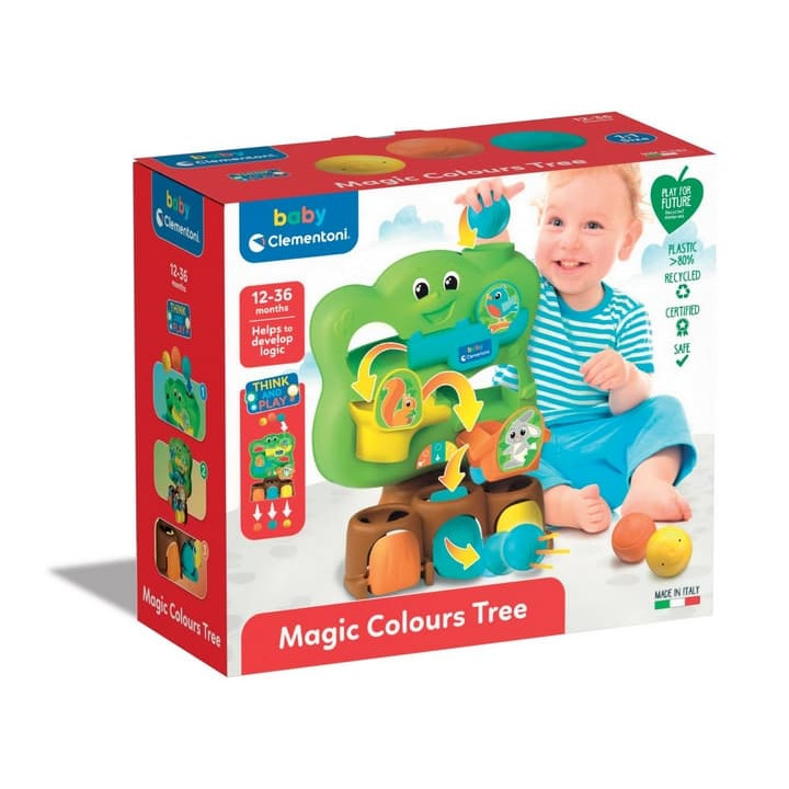 Clementoni Baby magický strom - kuličková dráha