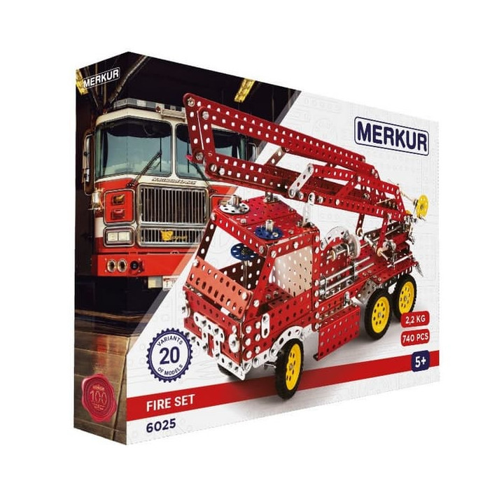 Merkur 6025 Fire Set, 740 dílů