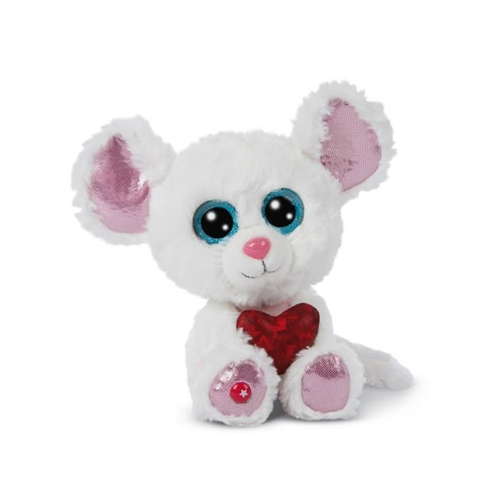 NICI Glubschis plyš Myška Luvi Nubi 15cm, GREEN