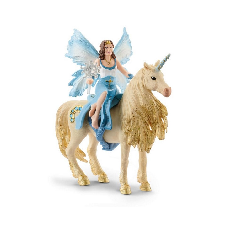 Schleich 42508 Víla Eyelas na zlatém jednorožci