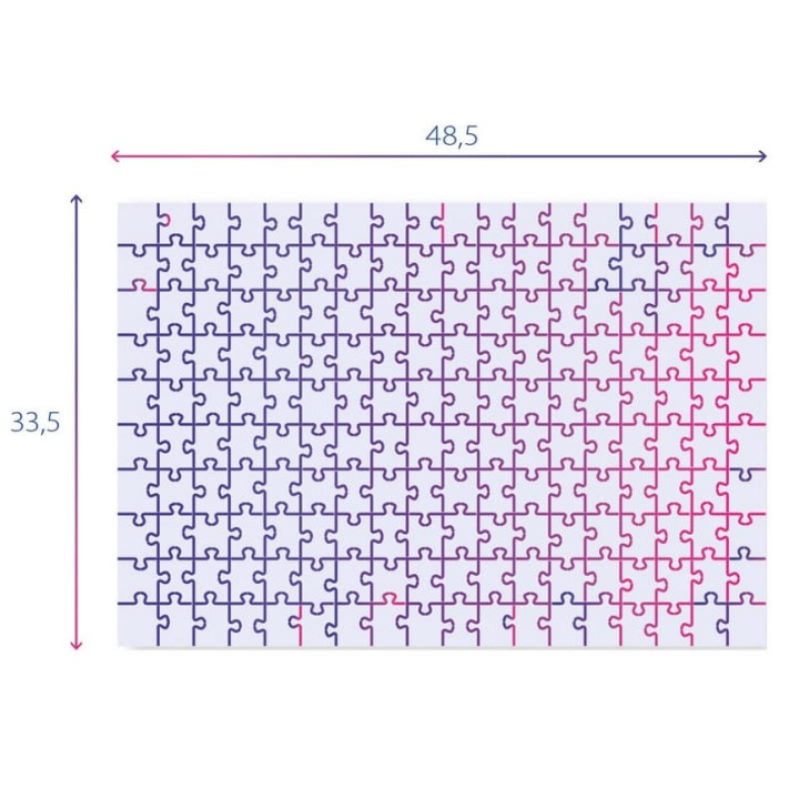 Puzzle 180 dílků - Jurský svět