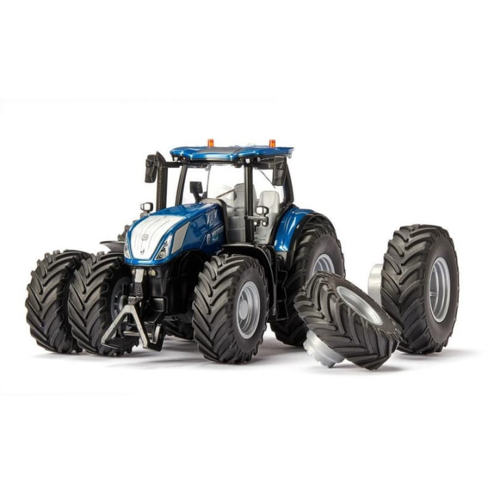 SIKU Control 6738 - Bluetooth New Holland T7.315 s dvojitými koly