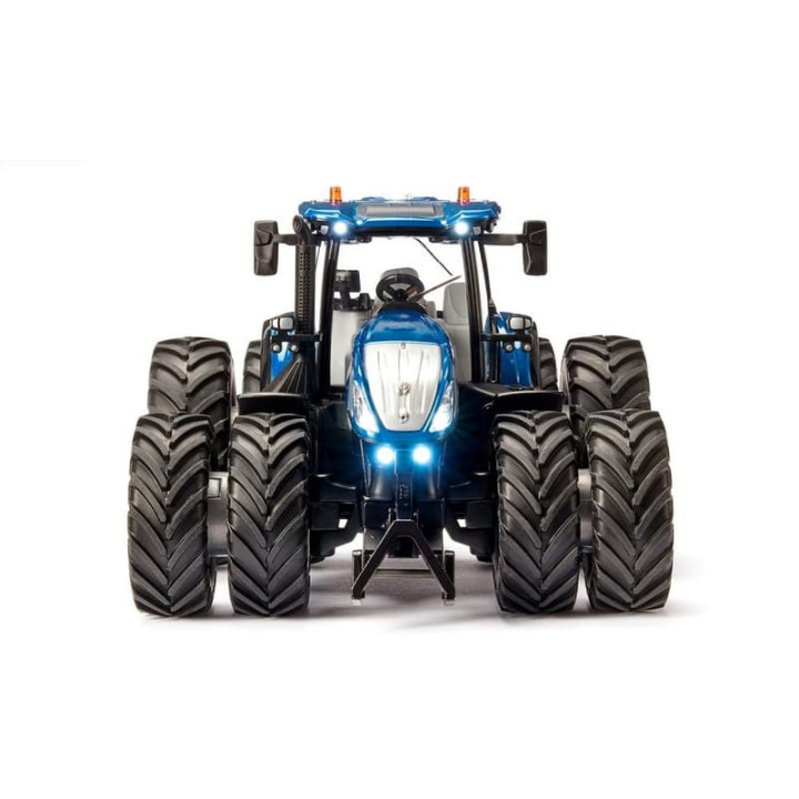SIKU Control 6738 - Bluetooth New Holland T7.315 s dvojitými koly