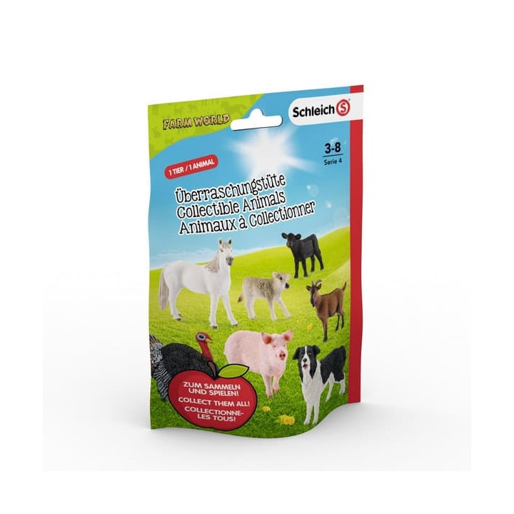 Schleich 87972 Sáček s překvapením - farmářská zvířátka XS