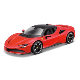 M. Ferrari Assembly line, SF90 Stradale, RED, 1:24