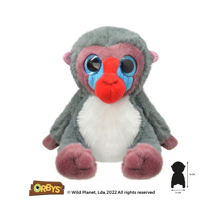 Orbys - Opice mandril plyš