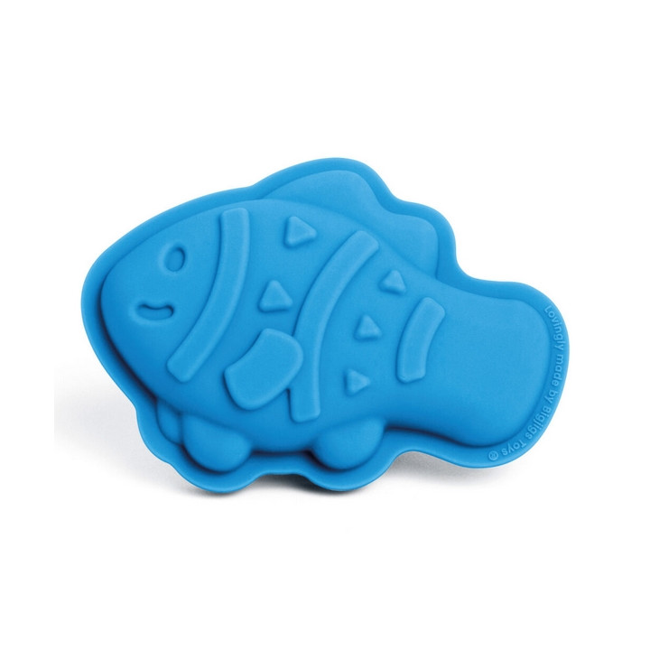Bigjigs Toys Silikonové formičky modré Ocean
