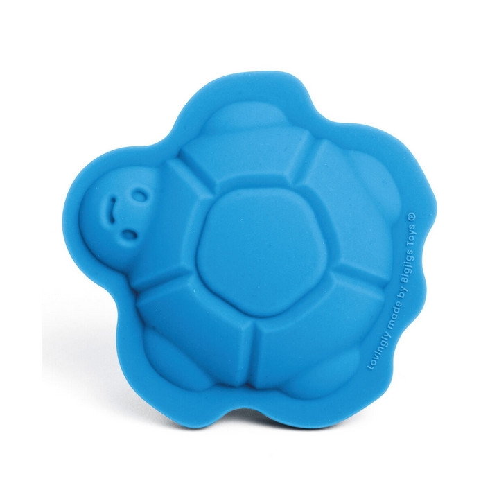 Bigjigs Toys Silikonové formičky modré Ocean