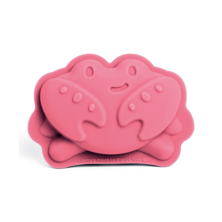 Bigjigs Toys Silikonové formičky růžové Coral