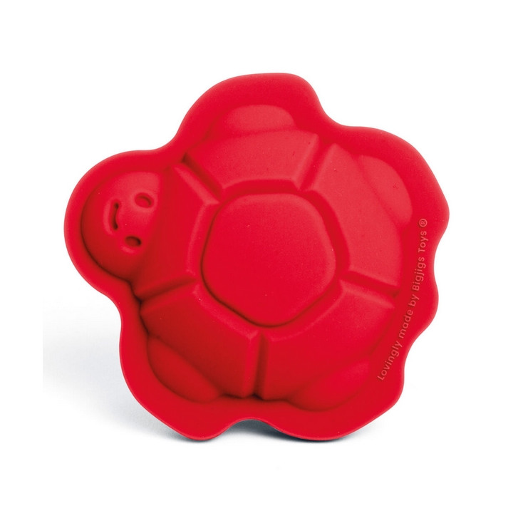 Bigjigs Toys Silikonové formičky červené Cherry