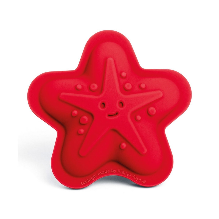 Bigjigs Toys Silikonové formičky červené Cherry