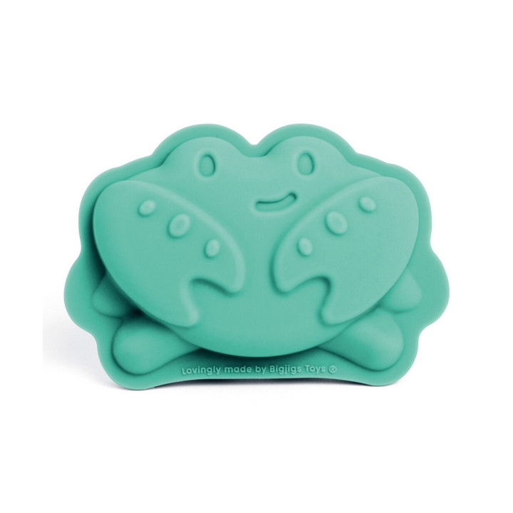 Bigjigs Toys Silikonové formičky zelené Eggshell