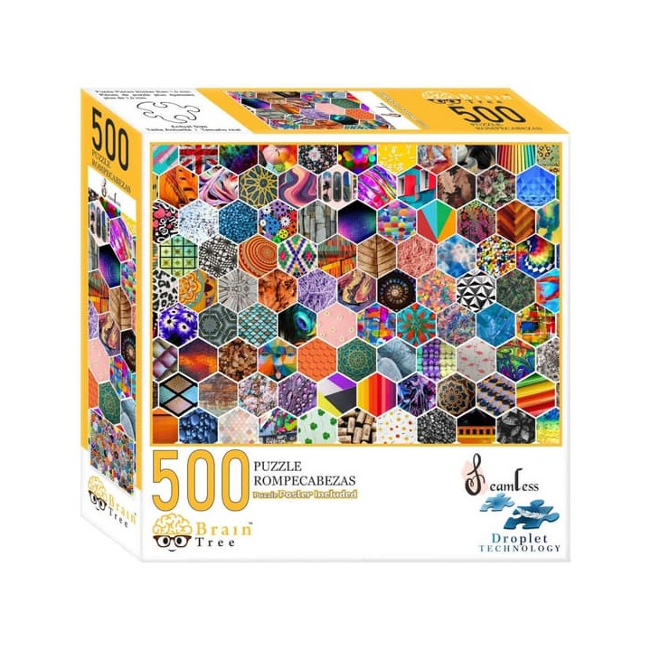 Brain Tree Puzzle Obrázkové dlaždice 500 dílků