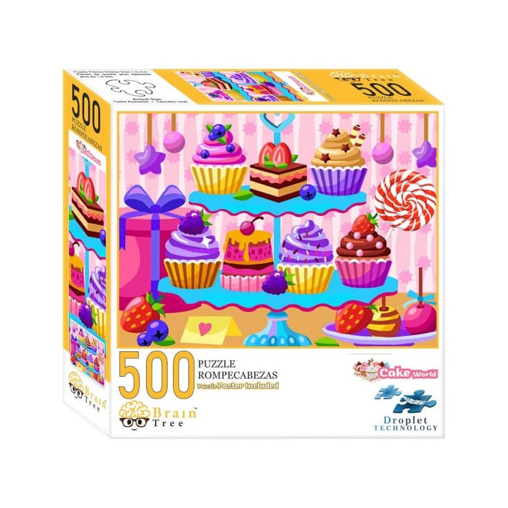 Brain Tree Puzzle V Cukrárně 500 dílků