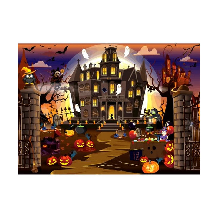 Brain Tree Puzzle Halloween 500 dílků