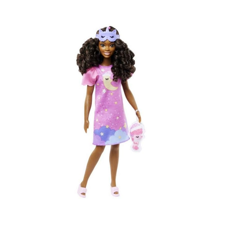 Barbie moje první Barbie panenka den a noc - růžová