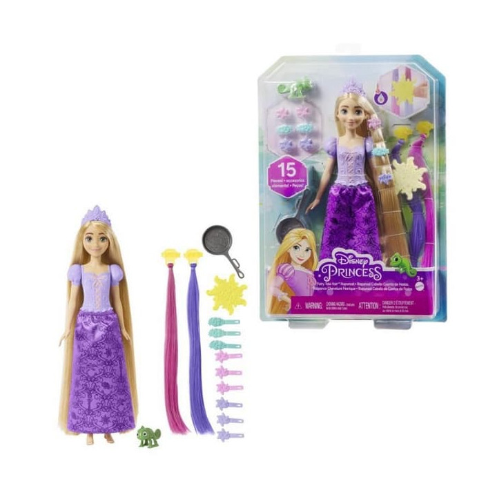 Disney Princess panenka Locika s pohádkovými vlasy