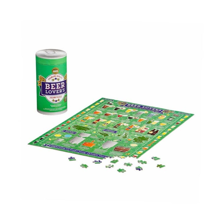 Ridley's Games Puzzle pro milovníky piva 500 dílků