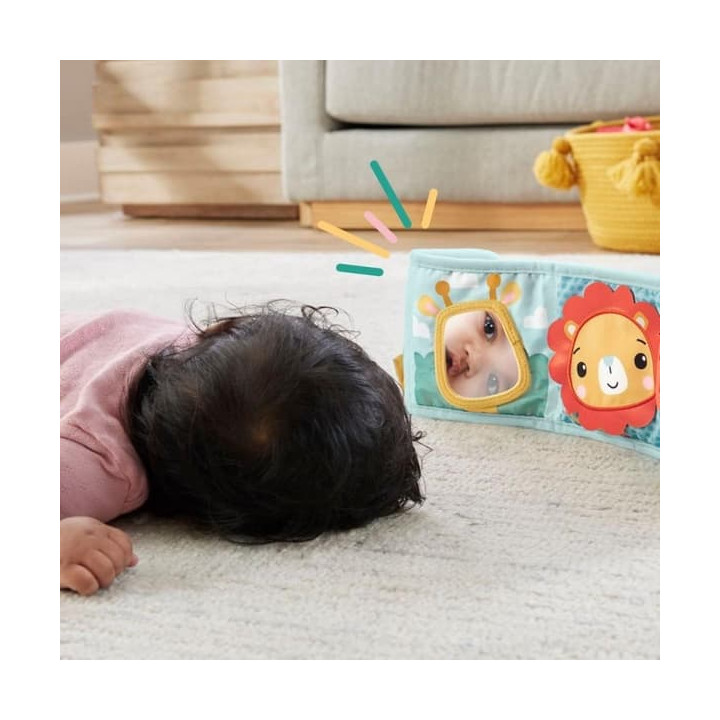 Fisher-Price® Měkké leporelo se zvířátky z džungle