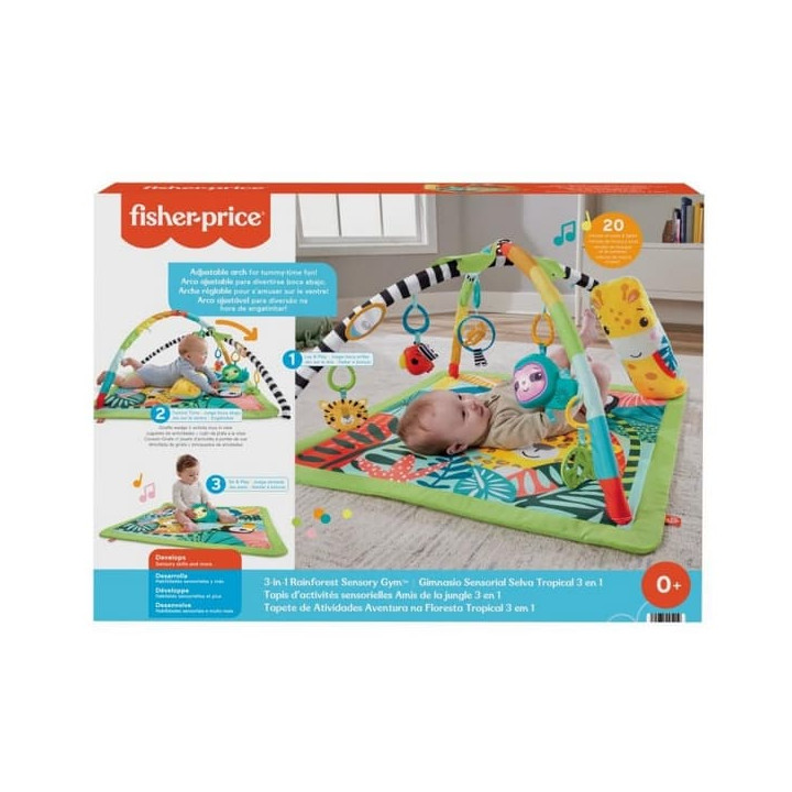Fisher-Price® Hrací dečka se žirafou 3v1