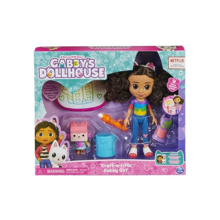 Gabby´s Dollhouse delux panenka s doplňky k tvoření