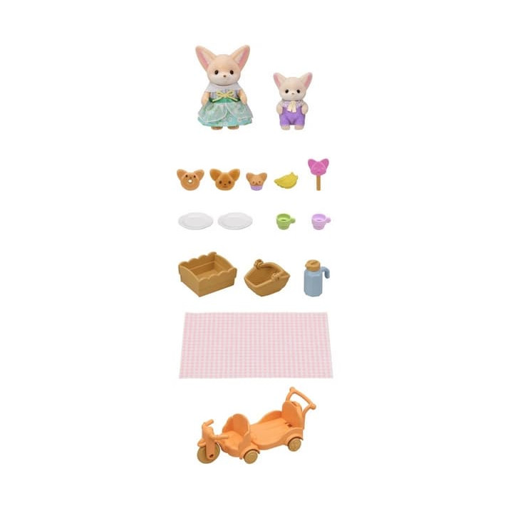 Sylvanian Families Fenci jedou na piknik