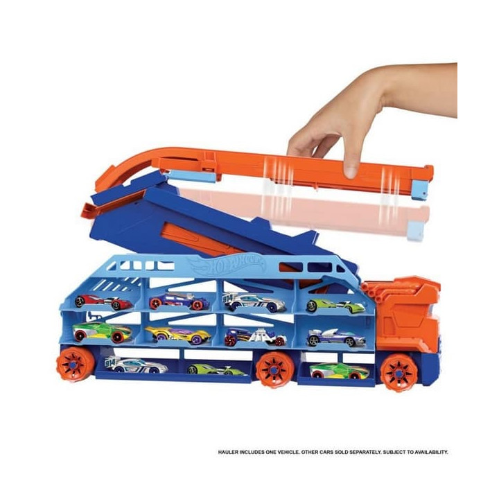 Hot Wheels Tahač s vysokou dráhou