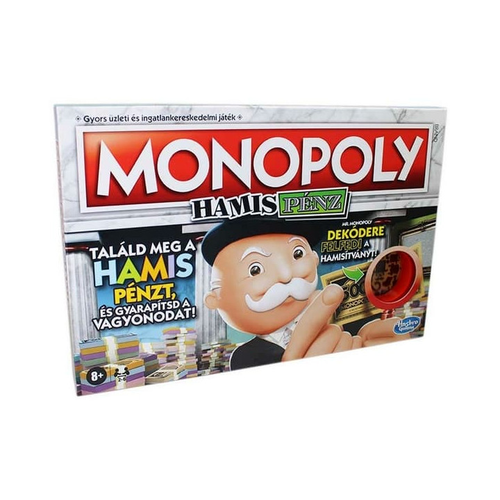 MONOPOLY CROOKED CASH HUNGARIAN