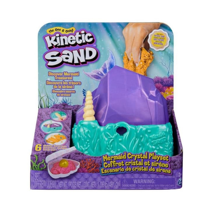Kinetic Sand korálový útes velká hrací sada