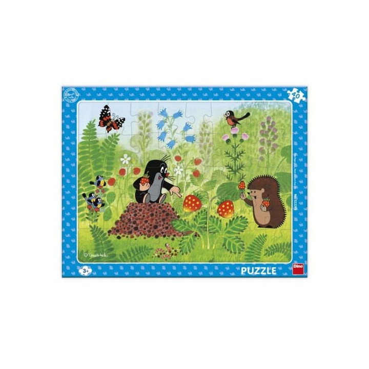 KRTEK A JAHODY 40 deskové Puzzle
