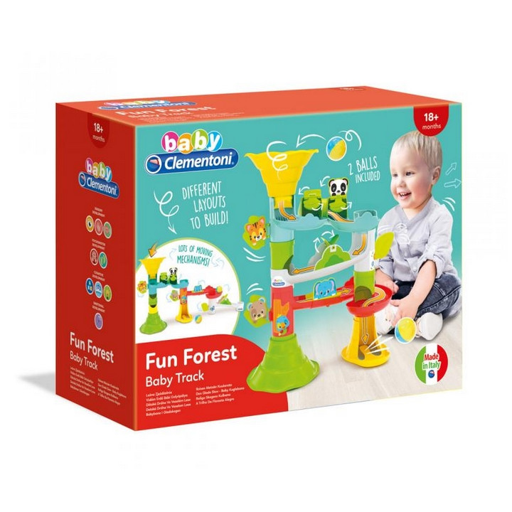 Clemmy Baby - velká kuličková dráha se zvířátky