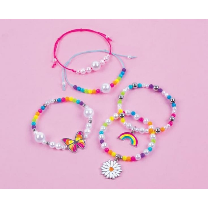 Sada na výrobu náramků Rainbow Treasure