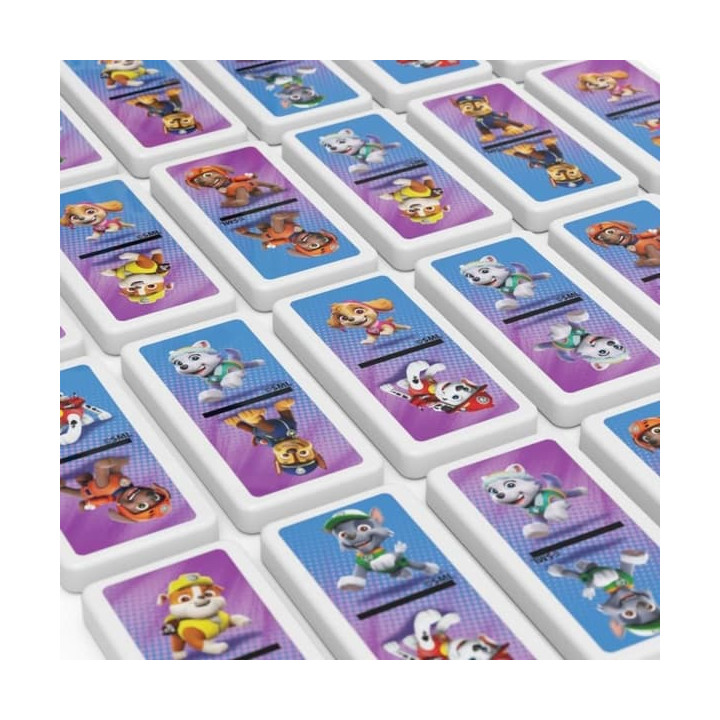 Paw Patrol - domino v plechové krabičce