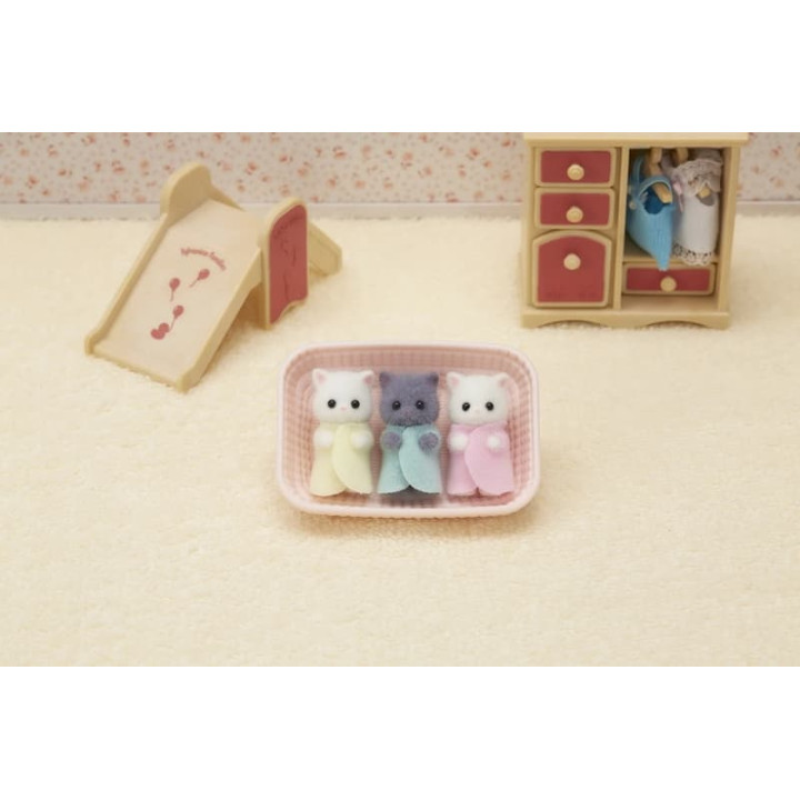 Sylvanian Families Trojčata perské kočky