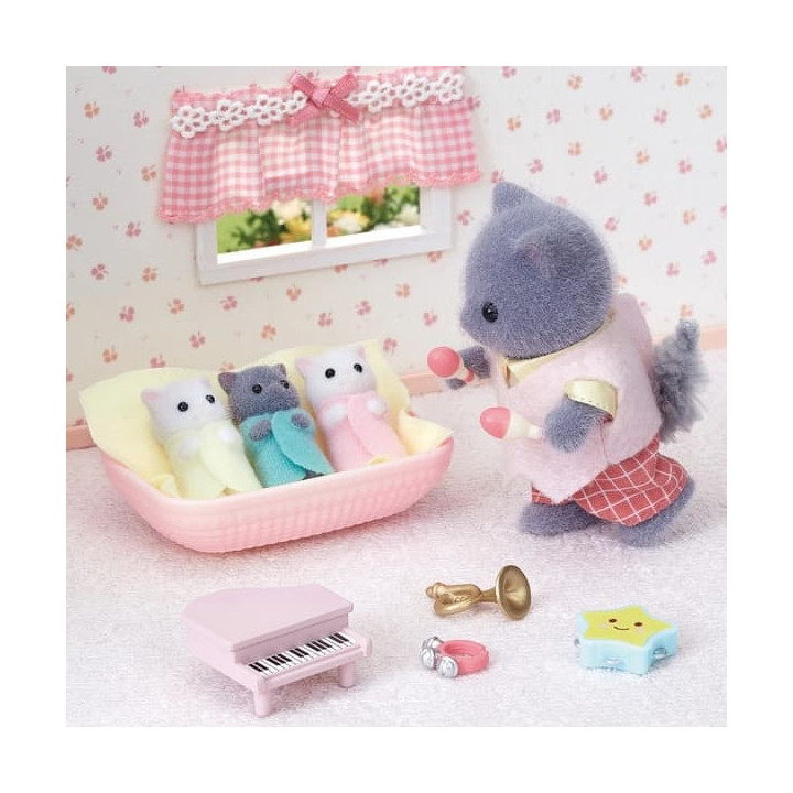 Sylvanian Families Trojčata perské kočky