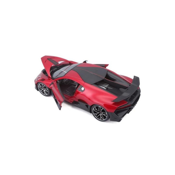 Bburago 1:18 TOP Bugatti Divo Red