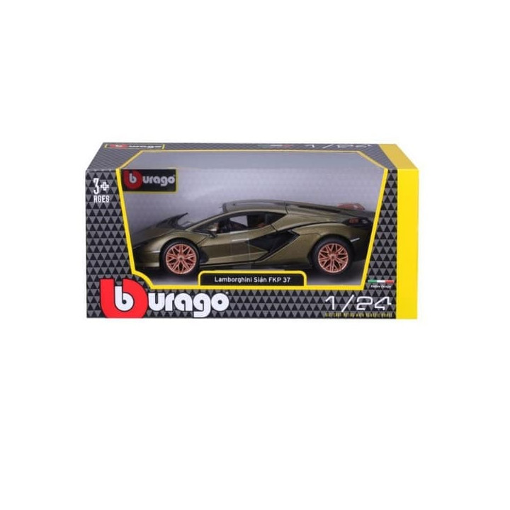 Bburago 1:24 Plus Lamborghini Sián FKP37 - Green