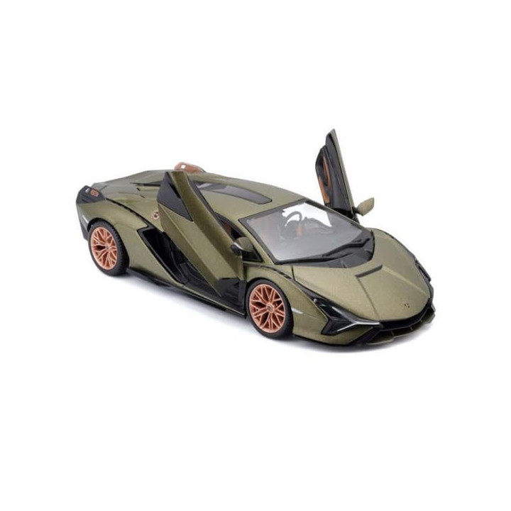 Bburago 1:24 Plus Lamborghini Sián FKP37 - Green