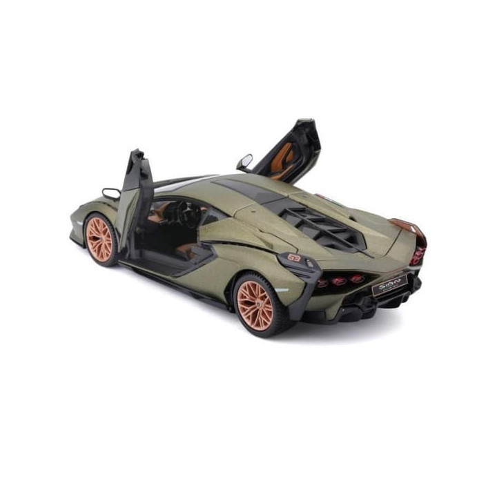 Bburago 1:24 Plus Lamborghini Sián FKP37 - Green