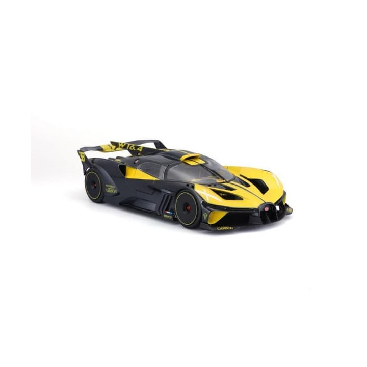 Bburago 1:18 TOP Bugatti Bolide Yellow/Black